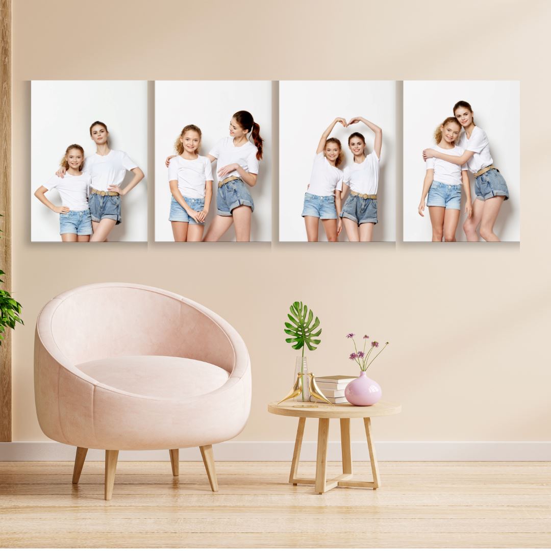 4 x A4 Canvas Combo