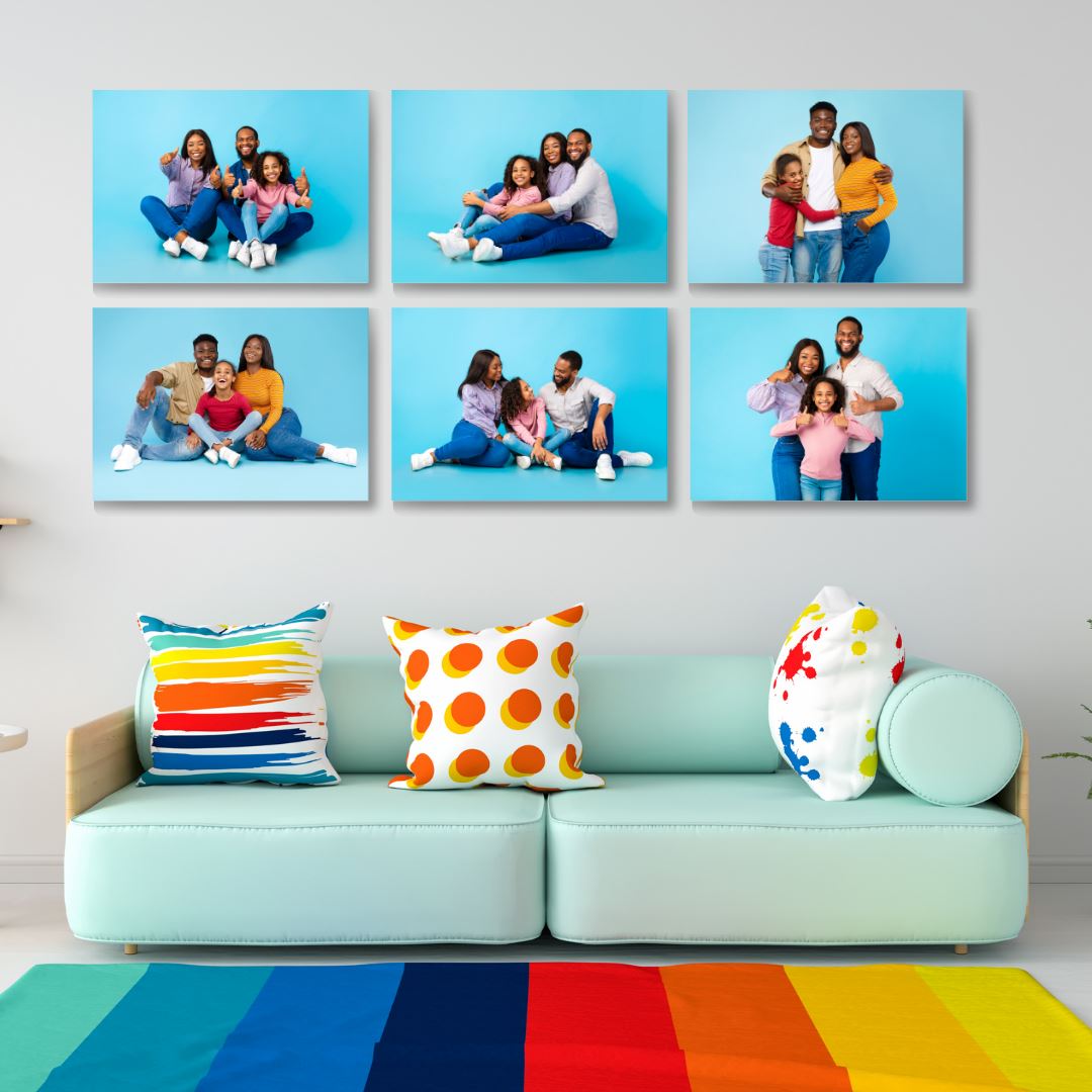 6 x A2 Canvas Combo