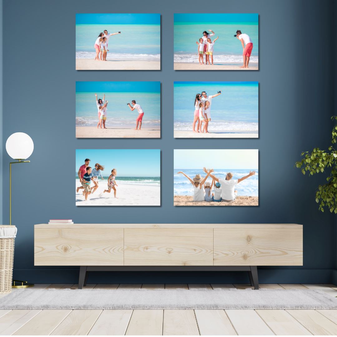 6 x A4 Canvas Combo