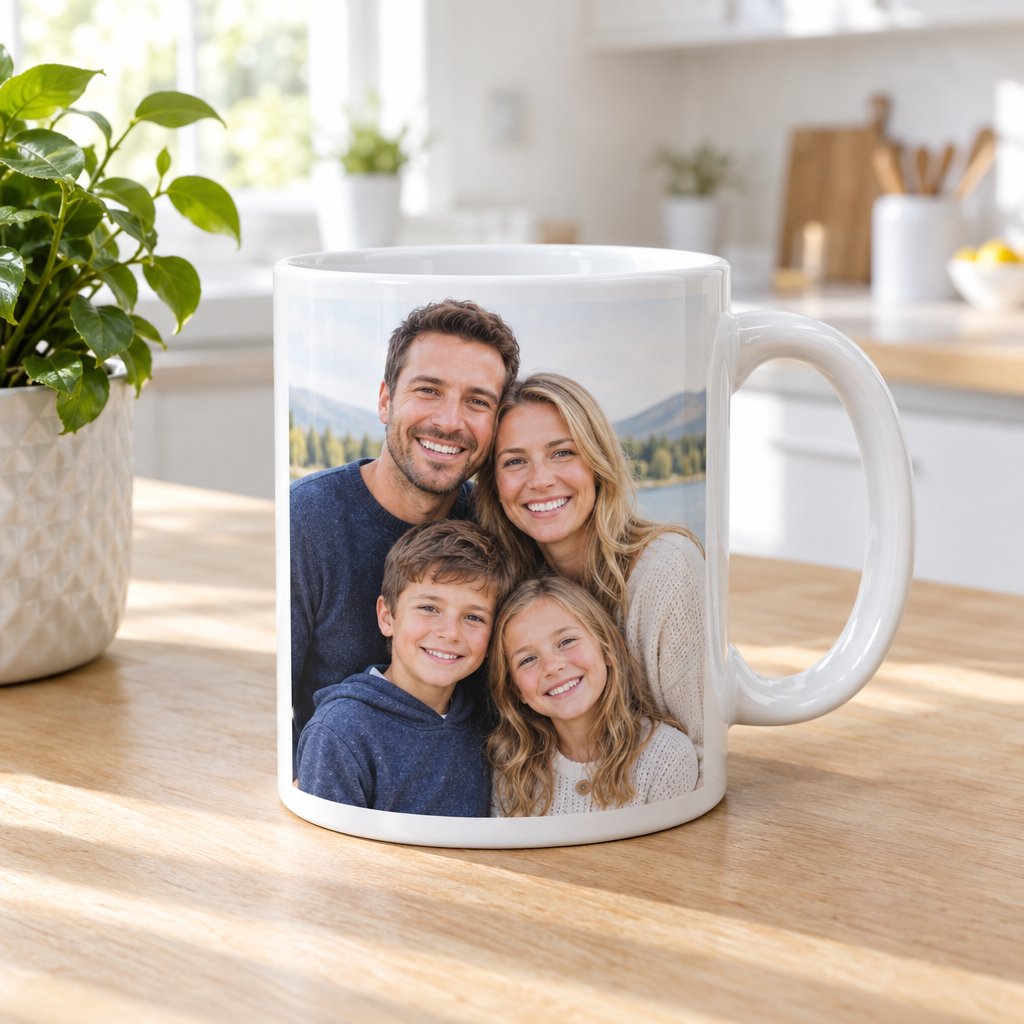 1 x White Mug 11oz