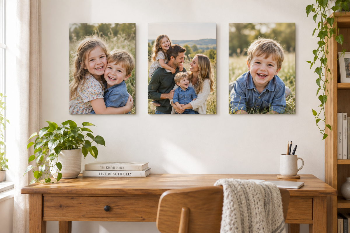 3 x A4 Canvas Combo