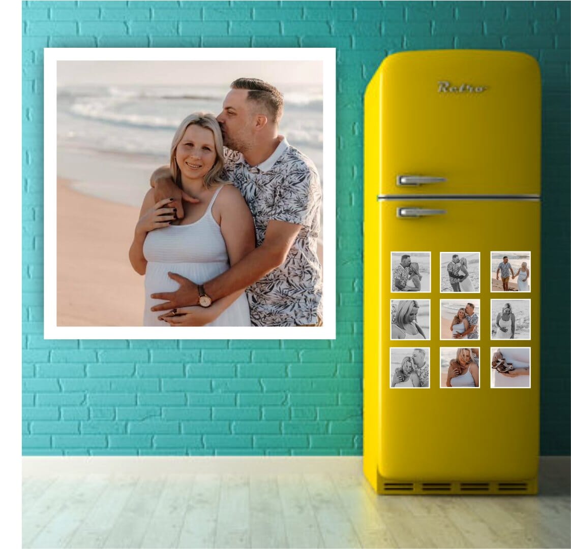 Square Fridge Magnet Set